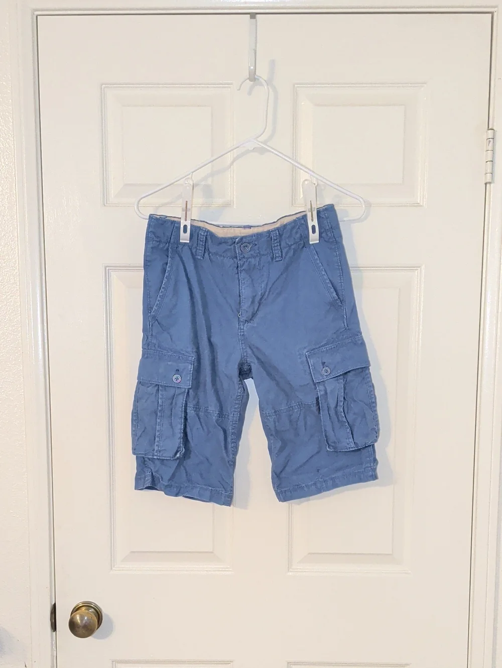 GAP Kids Navy and Light Blue Shirt